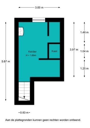 Plattegrond - Driehoefijzersstraat 29, 4765 BH Zevenbergschen Hoek - Driehoefijzersstraat 29 Kelder - 2D.jpg
